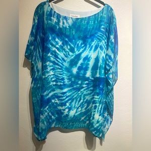 Calvin Klein Tie dye design tunic